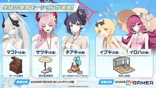 「ブルアカ」5.5周年の記念募集は水着姿のイブキとイロハ！セイアとミヨのASMR、「帰ってきた！ブルアカVR！＋」開催情報などゲーム外情報も盛りだくさんの画像61