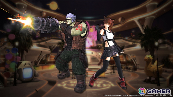「ファイナルファンタジーXIV」FF7リメイクシリーズとのクロスオーバーコンテンツなど「白銀のワンダラー」最新情報が公開!の画像