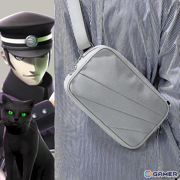 「RAIDOU Remastered: 超力兵団奇譚」のコラボアイテムが登場！ライドウがモチーフの懐中時計、ボディバッグの3つがラインナップの画像