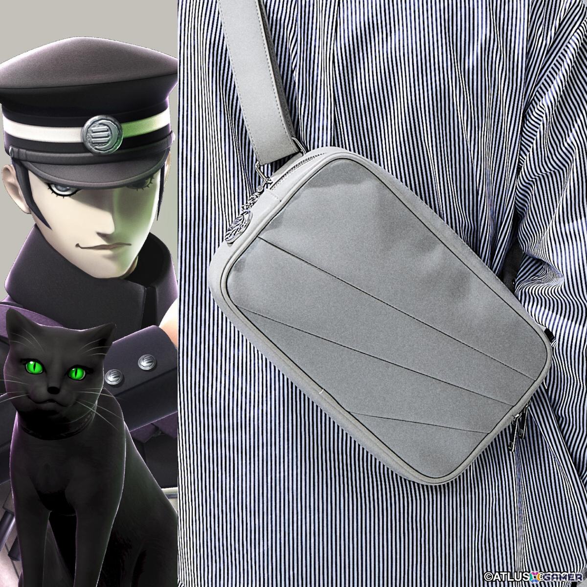 「RAIDOU Remastered: 超力兵団奇譚」のコラボアイテムが登場！ライドウがモチーフの懐中時計、ボディバッグの3つがラインナップの画像37