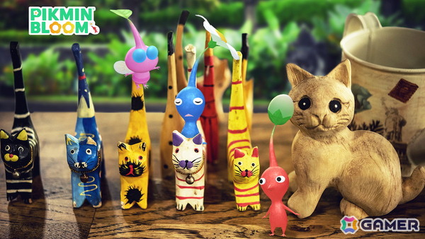 「ピクミンブルーム」でイベント「サマーバカンス」が8月1日より開催！バリの木彫りアニマルを身につけたピクミンが新登場の画像1