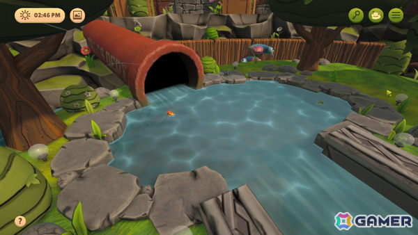 池でユニークなカエルを集める癒しの放置系ゲーム「Frog Pond Simulator」が9月24日に発売！の画像