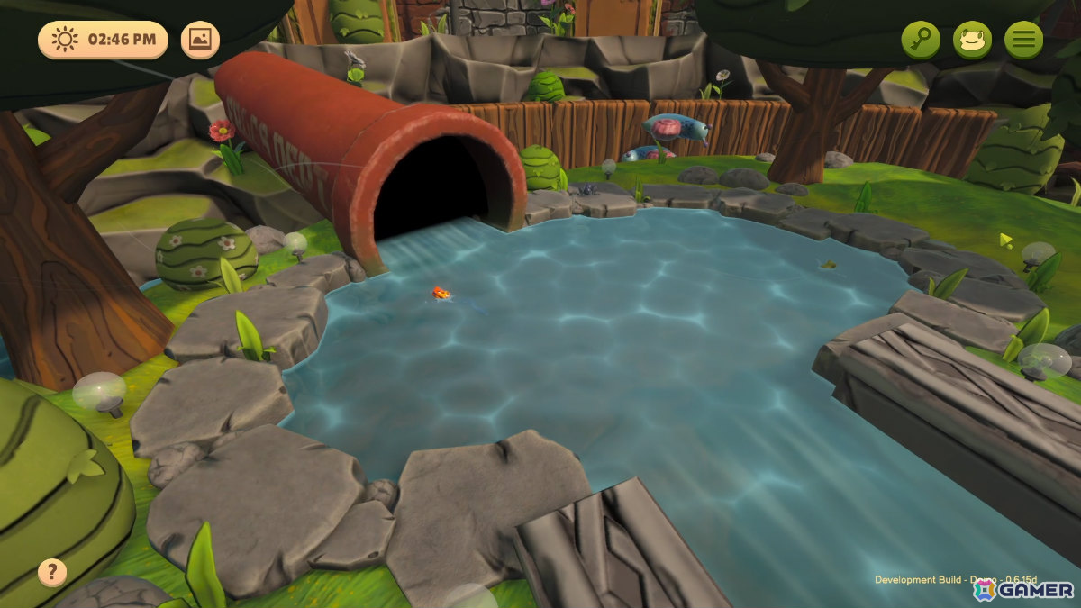 池でユニークなカエルを集める癒しの放置系ゲーム「Frog Pond Simulator」が9月24日に発売！の画像2