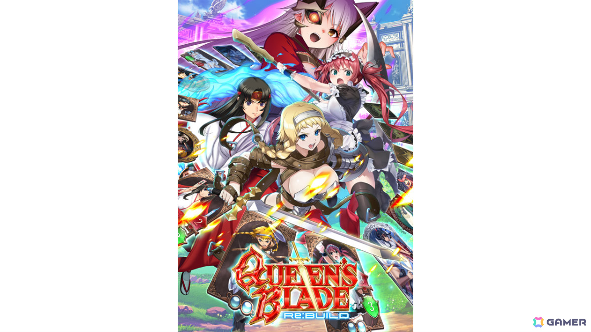ローグライト・アーマーブレイク型カードゲーム「クイーンズブレイド リビルド」が発売！相手の防御を丸裸にして必殺の一撃を叩きこもうの画像