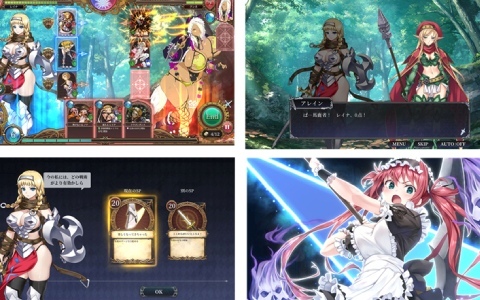 ローグライト・アーマーブレイク型カードゲーム「クイーンズブレイド リビルド」が発売！相手の防御を丸裸にして必殺の一撃を叩きこもう