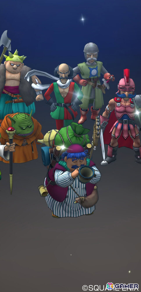 「ドラゴンクエストタクト」にトルネコが参戦！必殺技“おっさん呼び”ではライアン、ブライ、メルビン、ヤンガス、トロデ、モリーが集結の画像