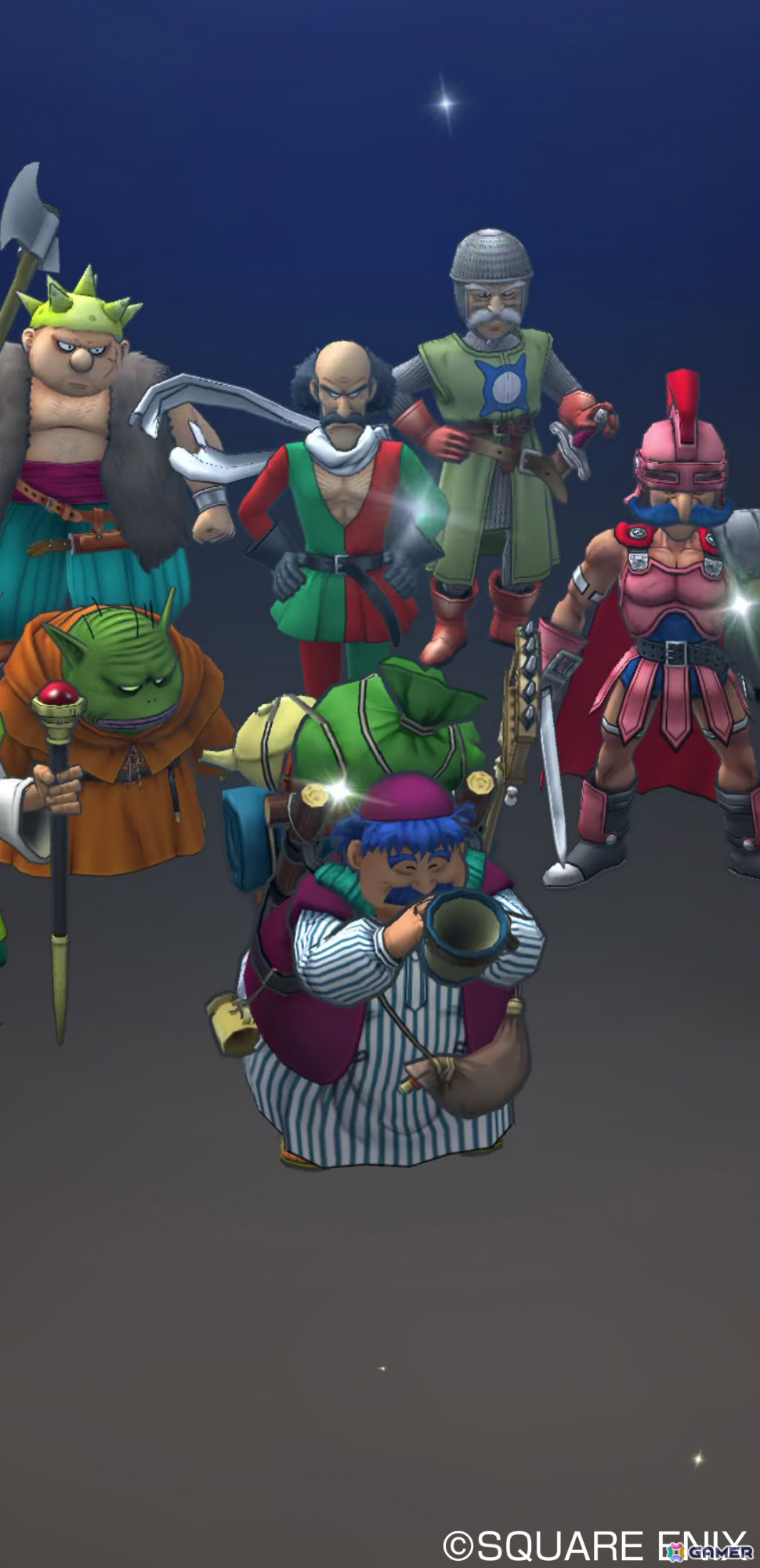 「ドラゴンクエストタクト」にトルネコが参戦！必殺技“おっさん呼び”ではライアン、ブライ、メルビン、ヤンガス、トロデ、モリーが集結の画像4