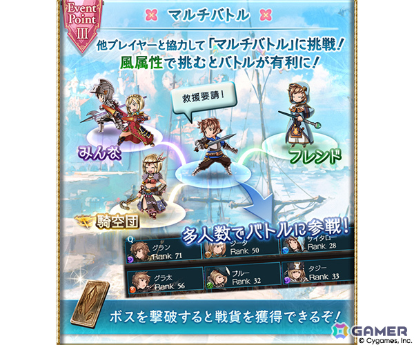 「グラブル」イベント「フォックステイル・サマー」が7月29日より開催！アウギュステにやってきたヨウたちを見つめる謎の影とはの画像