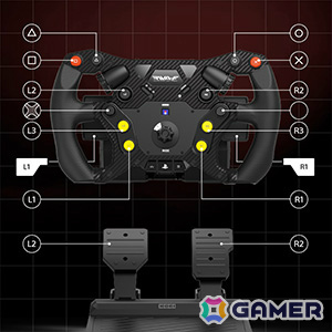 ステアリング型コントローラー「Racing Wheel Apex」がフォーミュラカー仕様になって2026年冬に発売！の画像