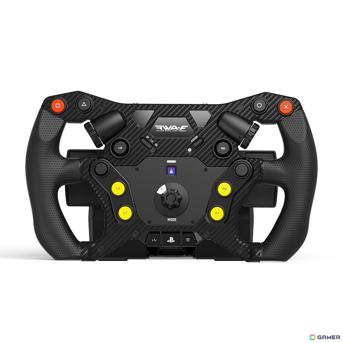 ステアリング型コントローラー「Racing Wheel Apex」がフォーミュラカー仕様になって2026年冬に発売！の画像