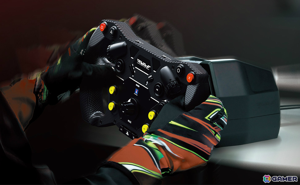 ステアリング型コントローラー「Racing Wheel Apex」がフォーミュラカー仕様になって2026年冬に発売！の画像