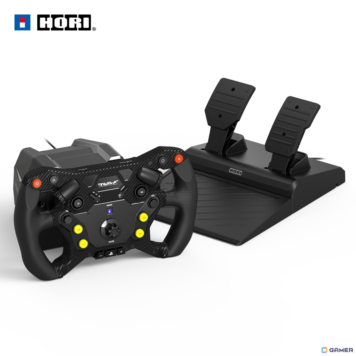 ステアリング型コントローラー「Racing Wheel Apex」がフォーミュラカー仕様になって2026年冬に発売！の画像