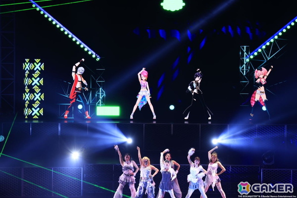「アイマス」20周年イヤーのラストを飾る初の越境xRライブ開幕！全編ダンス特化で魅せた「IWSF2026」第1公演「YAKUDOU」レポートの画像8