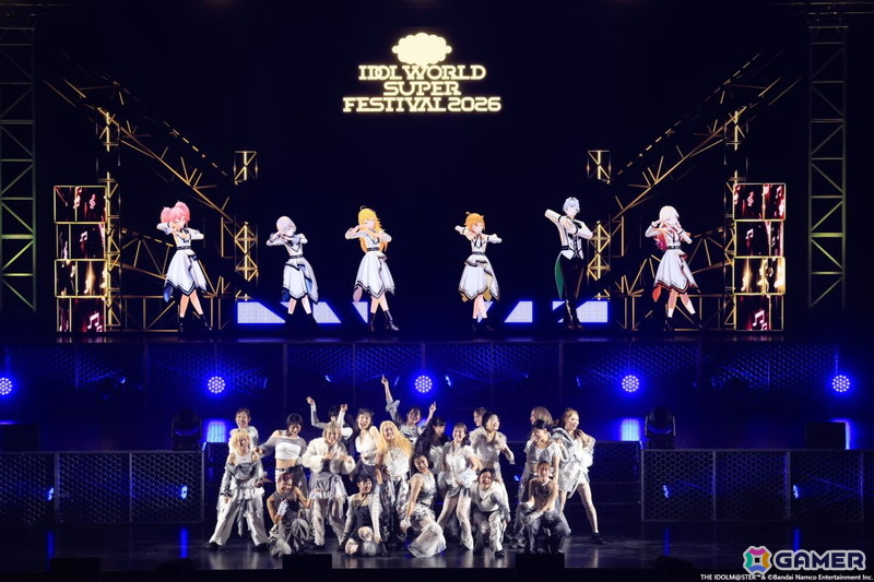 「アイマス」20周年イヤーのラストを飾る初の越境xRライブ開幕！全編ダンス特化で魅せた「IWSF2026」第1公演「YAKUDOU」レポートの画像