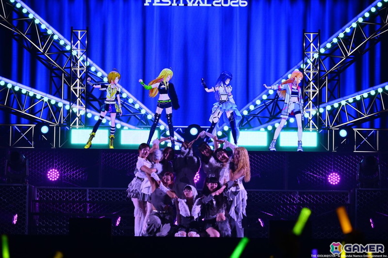 「アイマス」20周年イヤーのラストを飾る初の越境xRライブ開幕！全編ダンス特化で魅せた「IWSF2026」第1公演「YAKUDOU」レポートの画像