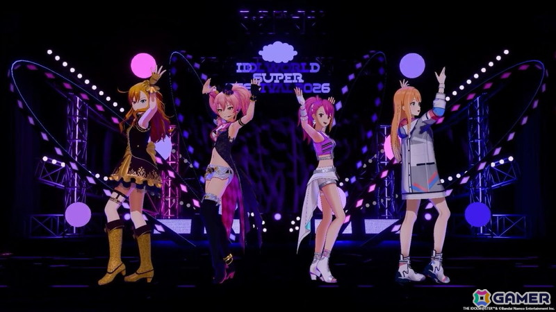 「アイマス」20周年イヤーのラストを飾る初の越境xRライブ開幕！全編ダンス特化で魅せた「IWSF2026」第1公演「YAKUDOU」レポートの画像47