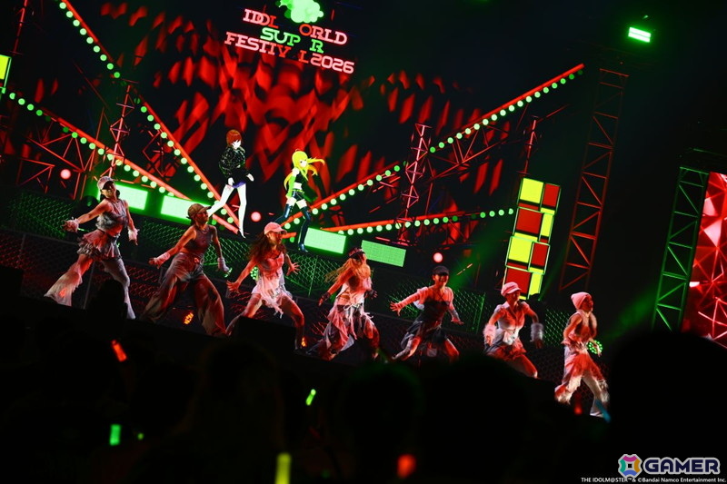 「アイマス」20周年イヤーのラストを飾る初の越境xRライブ開幕！全編ダンス特化で魅せた「IWSF2026」第1公演「YAKUDOU」レポートの画像