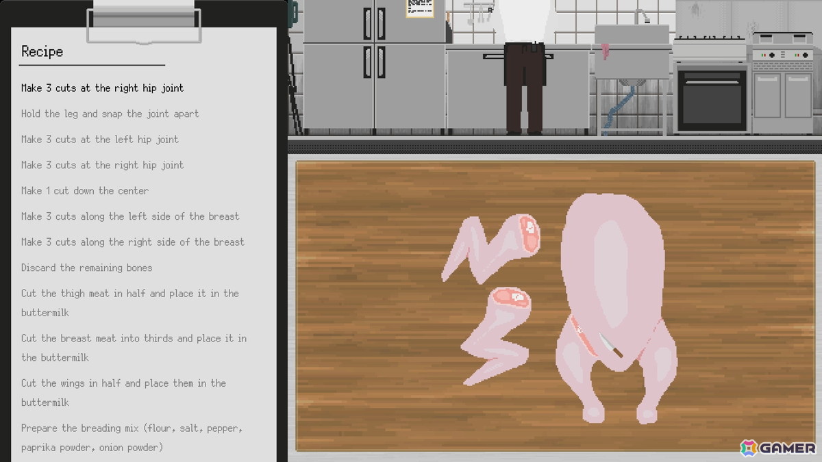 刑務所のシェフとなって死刑囚の最後の食事を作る物語重視の料理ゲーム「最後の食事を」が2027年にSteamで配信予定の画像