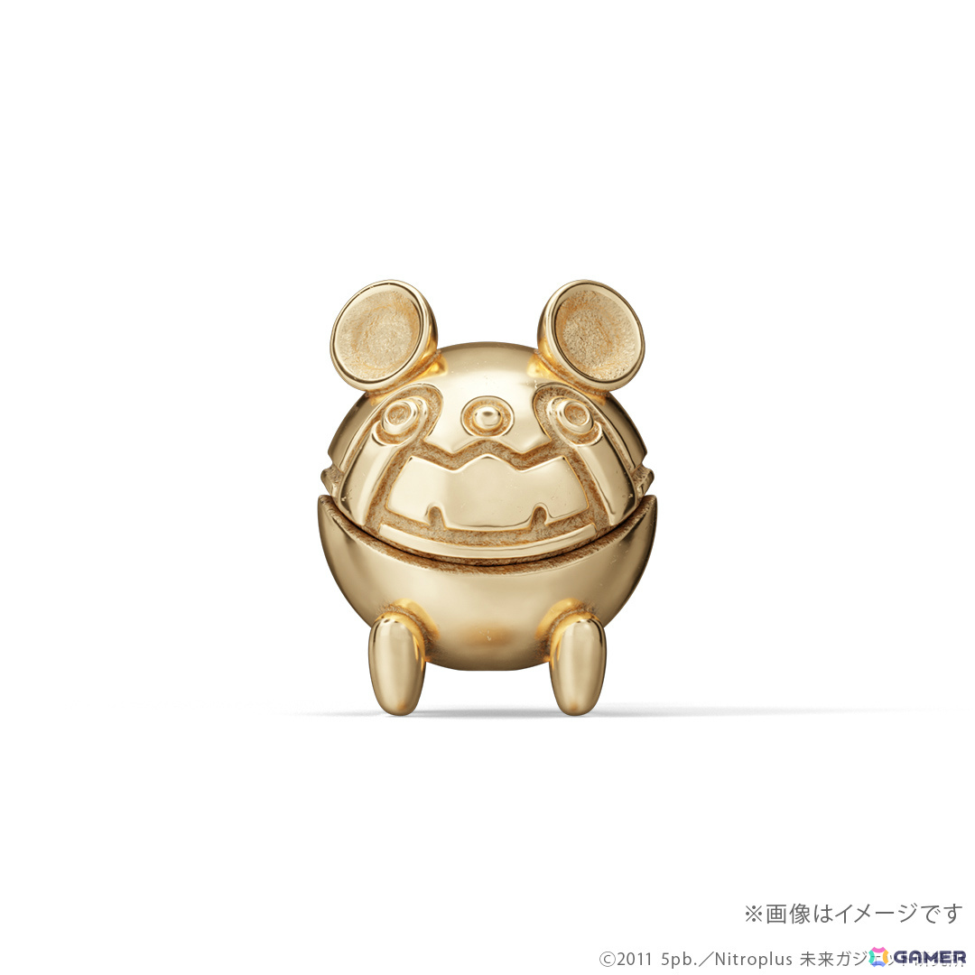 TVアニメ「シュタインズ・ゲート」メタルうーぱのプラチナ＆18金製ミニフィギュアが各50体限定で登場！の画像