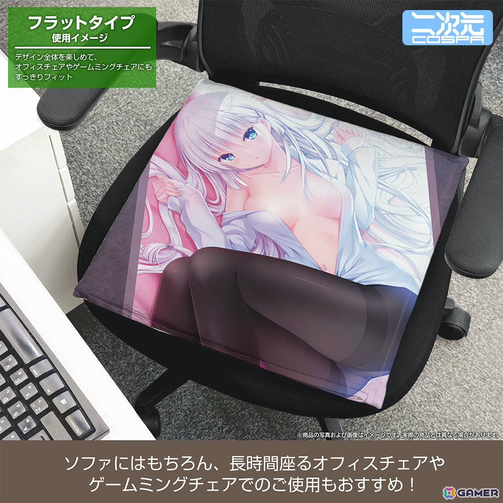 「Summer Pockets REFLECTION BLUE」しろは尽くしのデスクセットやTシャツなどの新グッズがコミケ108で先行販売！の画像
