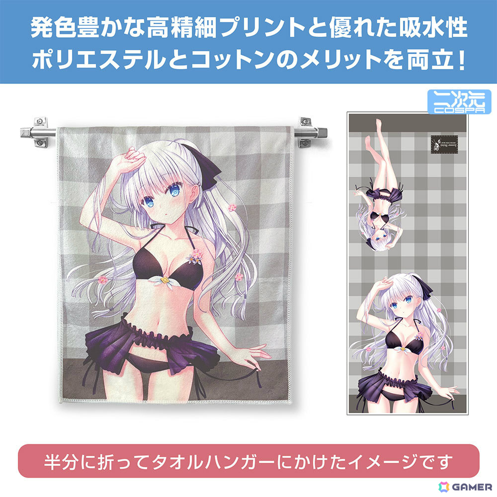 「Summer Pockets REFLECTION BLUE」しろは尽くしのデスクセットやTシャツなどの新グッズがコミケ108で先行販売！の画像