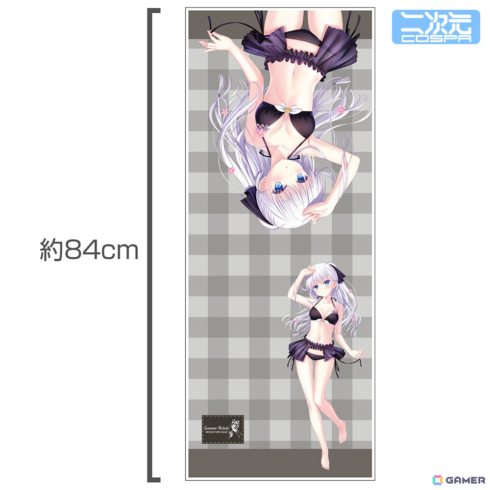 「Summer Pockets REFLECTION BLUE」しろは尽くしのデスクセットやTシャツなどの新グッズがコミケ108で先行販売！の画像