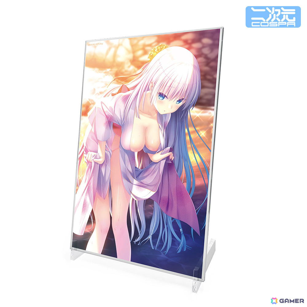 「Summer Pockets REFLECTION BLUE」しろは尽くしのデスクセットやTシャツなどの新グッズがコミケ108で先行販売！の画像
