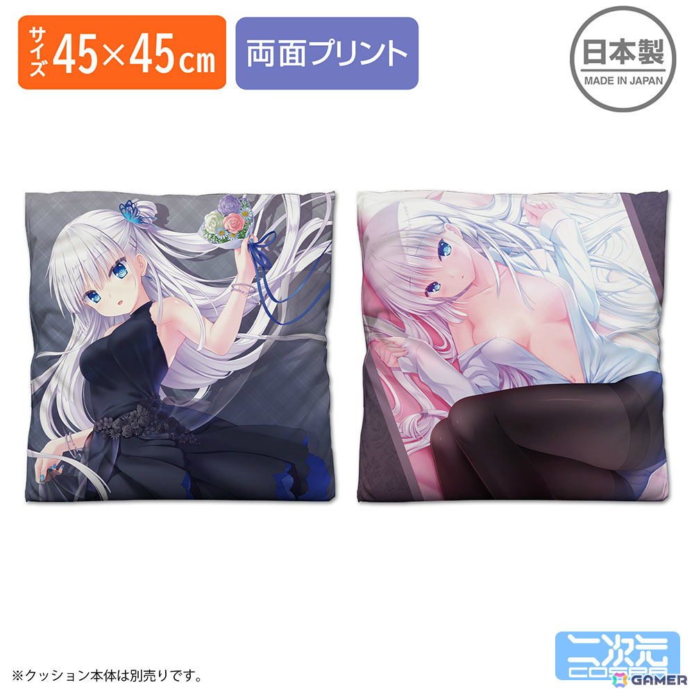 「Summer Pockets REFLECTION BLUE」しろは尽くしのデスクセットやTシャツなどの新グッズがコミケ108で先行販売！の画像