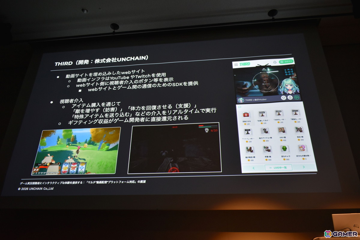 “配信者だけの体験で終わらせない”ゲーム実況視聴者にインタラクティブな参加を提供する仕組みとその展望【CEDEC2026】の画像