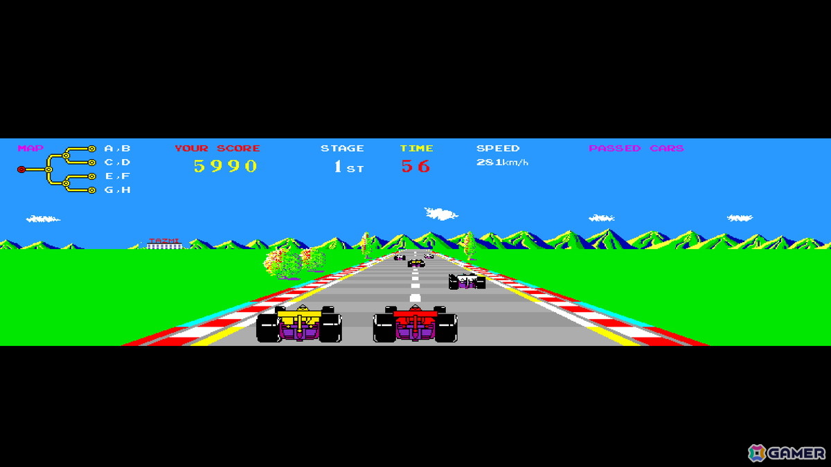 レースゲーム「TX-1」がアーケードアーカイブス/アーケードアーカイブス2として7月30日より配信！辰巳電子工業の初参入タイトルにの画像