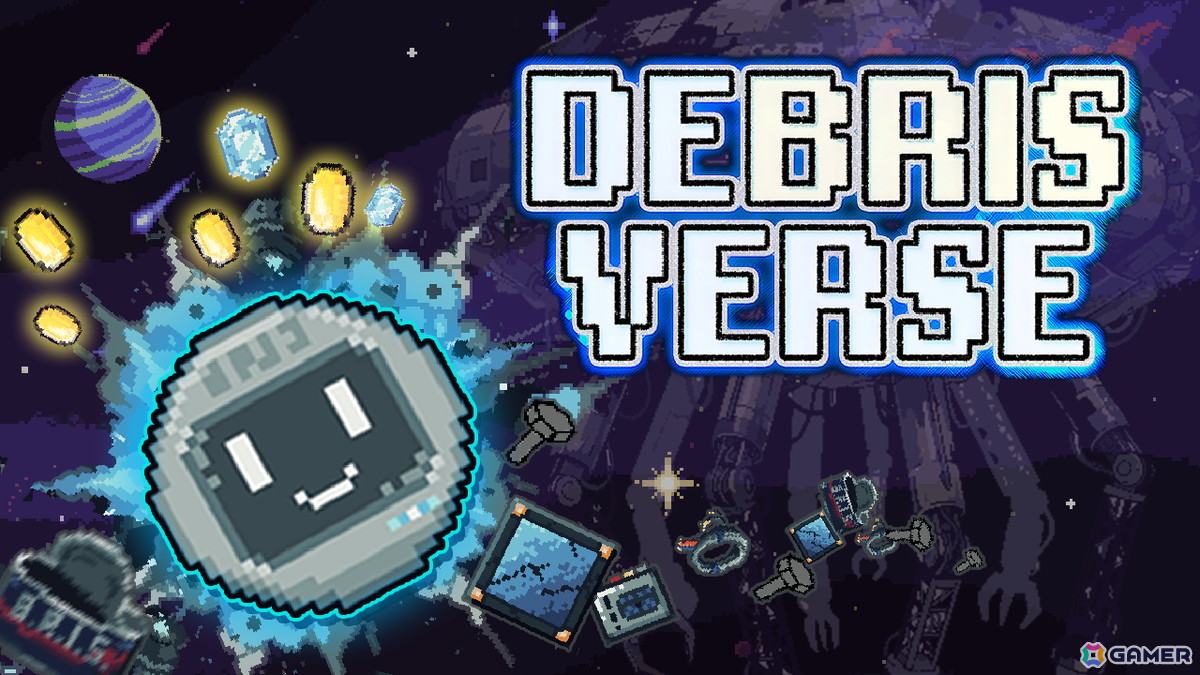 SFインクリメンタル「DEBRISVERSE」がSteamで発売！ディストピア企業を破壊し借金地獄から脱出せよの画像