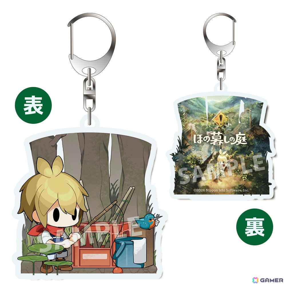 「ほの暮しの庭」発売を記念して夜の臨場感あるシーンが立体化されたミニアクリルジオラマなど7種の新グッズが登場!の画像