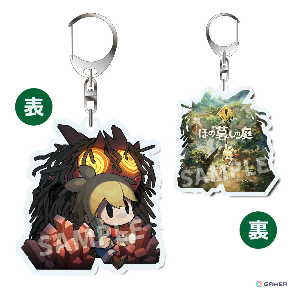 「ほの暮しの庭」発売を記念して夜の臨場感あるシーンが立体化されたミニアクリルジオラマなど7種の新グッズが登場!の画像