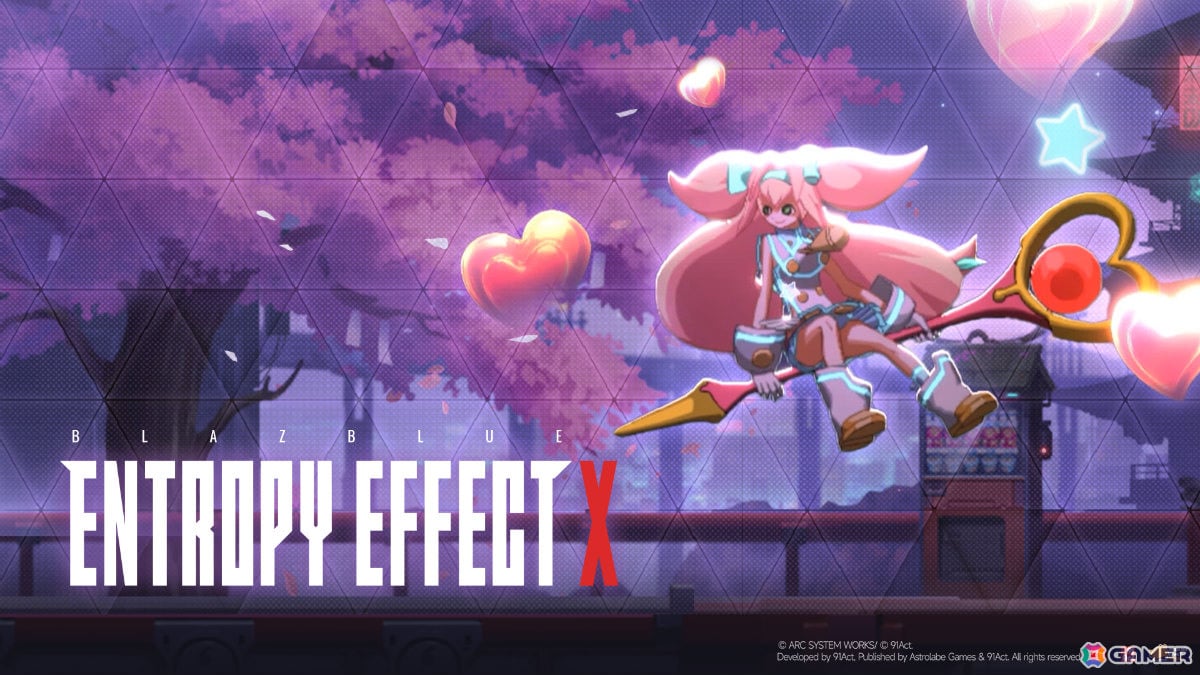 「BLAZBLUE ENTROPY EFFECT X」プラチナの実機プレイ映像が公開!通常攻撃を多彩な形態に変化させる魔法少女の画像