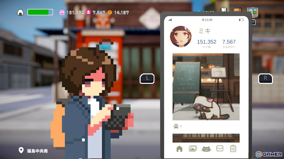 猫の写真をたくさん撮って集めるカジュアルADV「ミキとネコの島 -Neko Odyssey-」Switch版が配信！の画像2