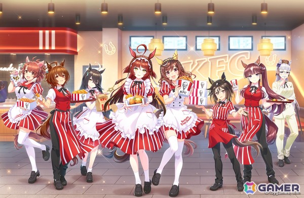 「ウマ娘のウマウマ！ケンタッキー！」キャンペーンが8月12日より開催！オリジナル商品に加えてコラボ楽曲、ラッピング店舗も展開の画像1