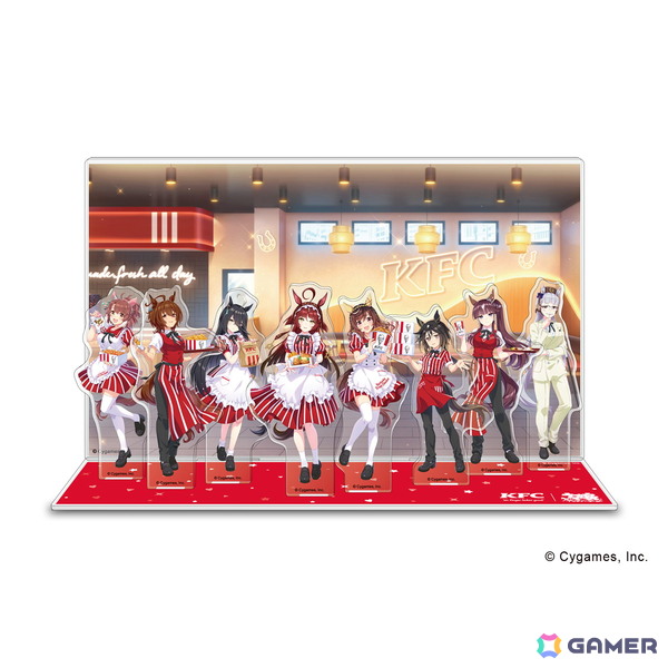 「ウマ娘のウマウマ！ケンタッキー！」キャンペーンが8月12日より開催！オリジナル商品に加えてコラボ楽曲、ラッピング店舗も展開の画像12