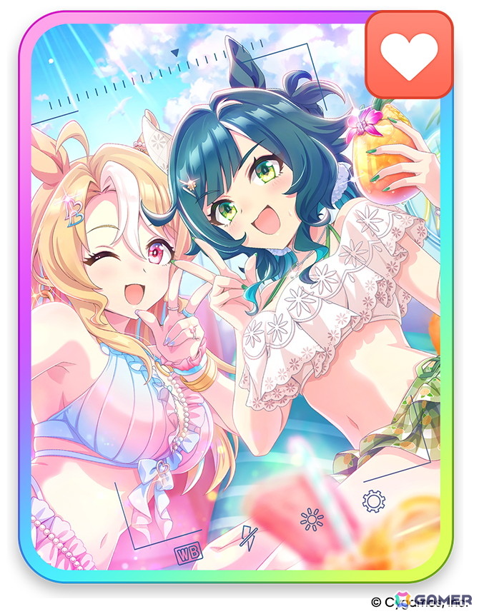 「ウマ娘 プリティーダービー」セイウンスカイ、メジロブライトが登場するガチャ&ストーリーイベント「あの夏のケセラセラ」がスタート!の画像