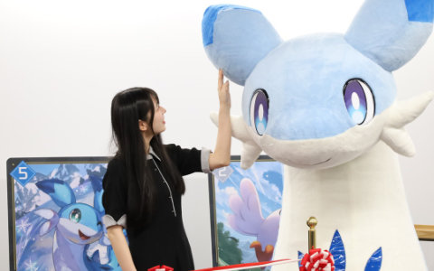 「パルワールド オフィシャルカードゲーム」ブースターパック第1弾発売を記念した商品発売記念セレモニーが開催！木谷高明氏、峰月律さん、千石ユノさんが登壇