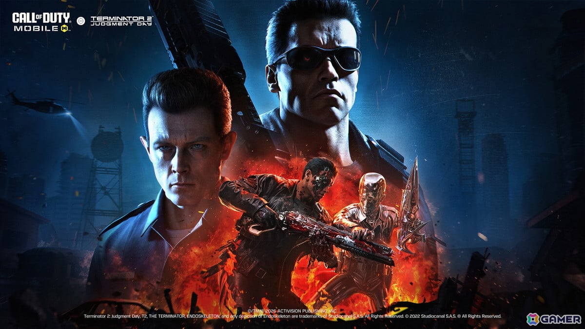 「CoD モバイル」のシーズン7「アンドロイド戦争」が8月6日より開始!「ターミネーター2」とコラボが実装の画像
