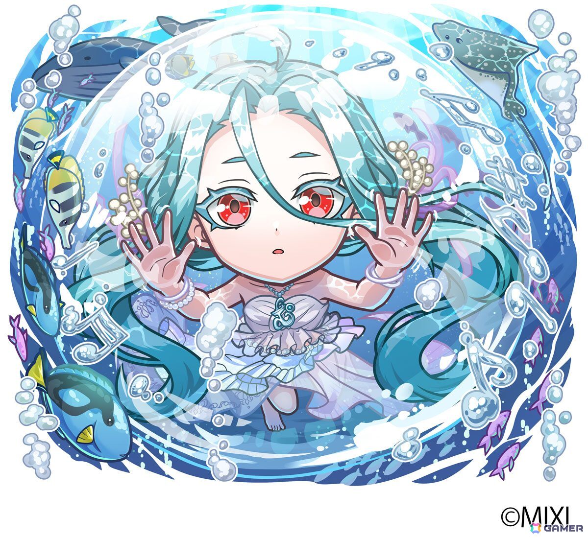 「コトダマン」で「コトダマンの夏2026」フェーズ2「ムオンと夏ダ祭」が7月31日より開催!新レジェンドコトダマン「清澄な音色をいま一度・ムオン(海へ)」も登場の画像