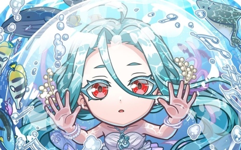 「コトダマン」で「コトダマンの夏2026」フェーズ2「ムオンと夏ダ祭」が7月31日より開催！新レジェンドコトダマン「清澄な音色をいま一度・ムオン（海へ）」も登場