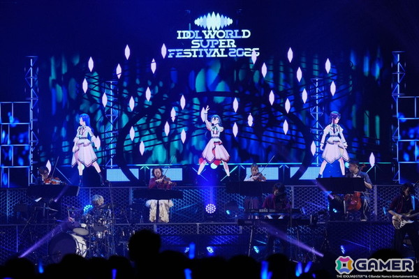 「アイマス」の実力派アイドルたちによる歌声とバンド＆ストリングスの生演奏が共鳴！xRライブ「IWSF2026」第2公演「ZESSYOU」レポートの画像111