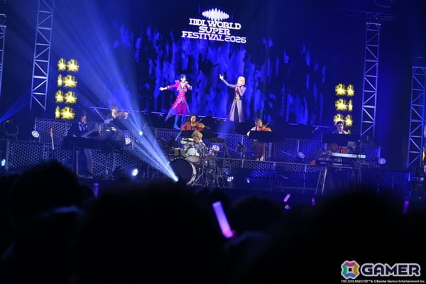 「アイマス」の実力派アイドルたちによる歌声とバンド＆ストリングスの生演奏が共鳴！xRライブ「IWSF2026」第2公演「ZESSYOU」レポートの画像56