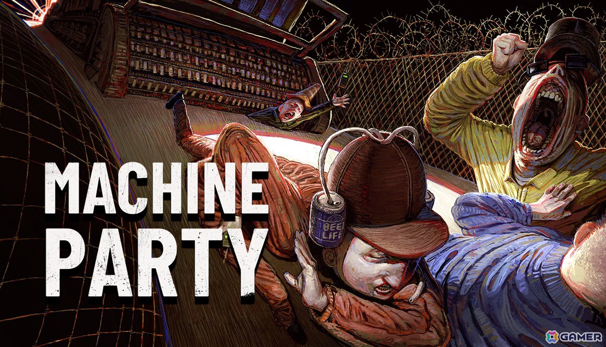 最大4人プレイ可能な残虐すぎるパーティゲーム「Machine Party」がSteamで発売!失敗が死に直結する極限のミニゲームを多数収録の画像
