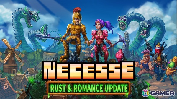 「Necesse」でバイオームの拡大やロマンス要素の追加などを含むアップデート「錆とロマンス」が配信！週末限定の無料プレイも実施中の画像1