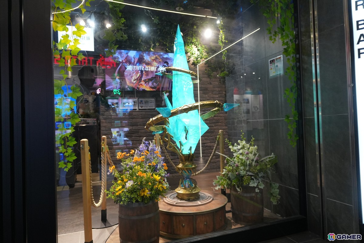 「FFXIV」をイメージしたオリジナルクラフトビール2種が「EXBAR TOKYO plus AKIHABARA」で飲める!店頭には大きな「エーテライト」のモニュメントもの画像