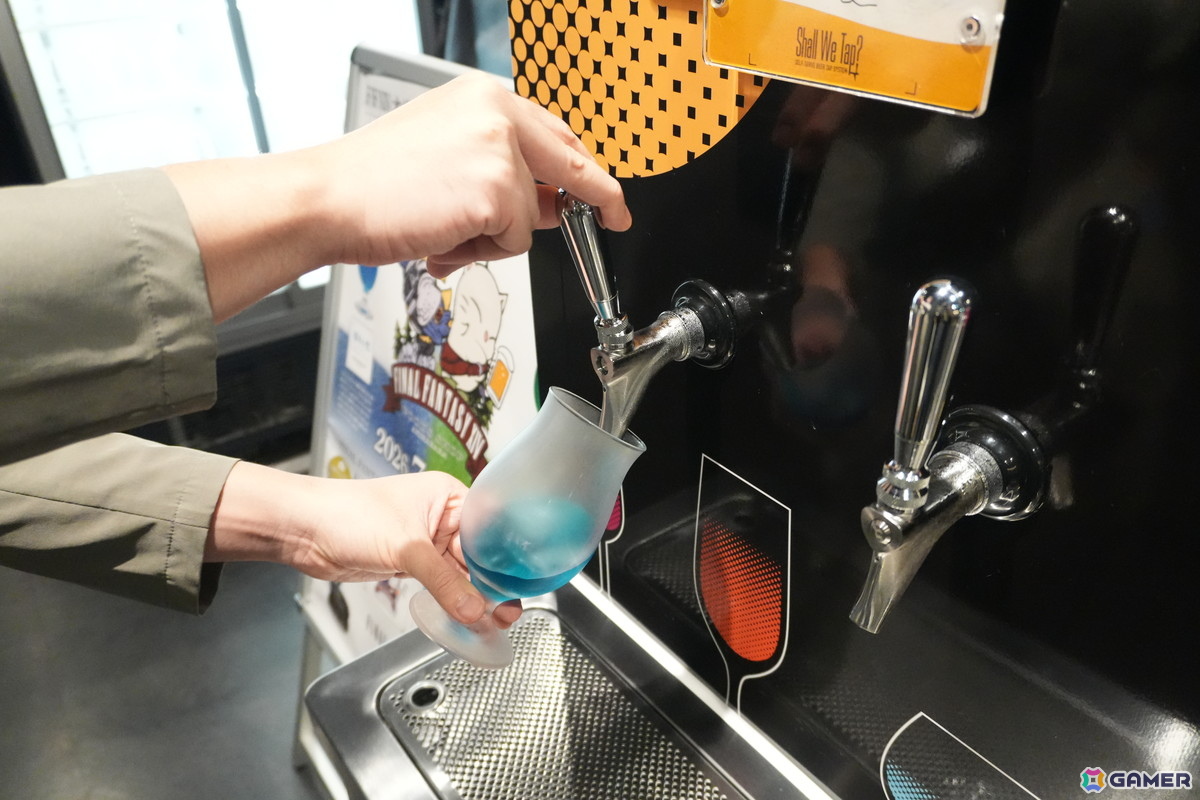 「FFXIV」をイメージしたオリジナルクラフトビール2種が「EXBAR TOKYO plus AKIHABARA」で飲める!店頭には大きな「エーテライト」のモニュメントもの画像
