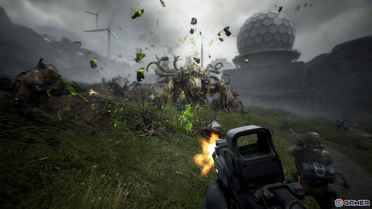 3人協力プレイ対応のホラーFPS「Rules of Engagement: The Grey State」のゲームプレイトレーラーが公開！様々な都市伝説などから着想を得た敵が登場の画像5