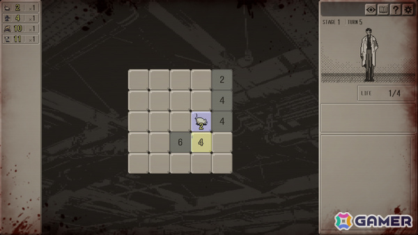 敵の配置だけでなくそれぞれのレベルまで推理するマインスイーパー型パズルADV「Bloody Grids」Steam版がリリース!の画像